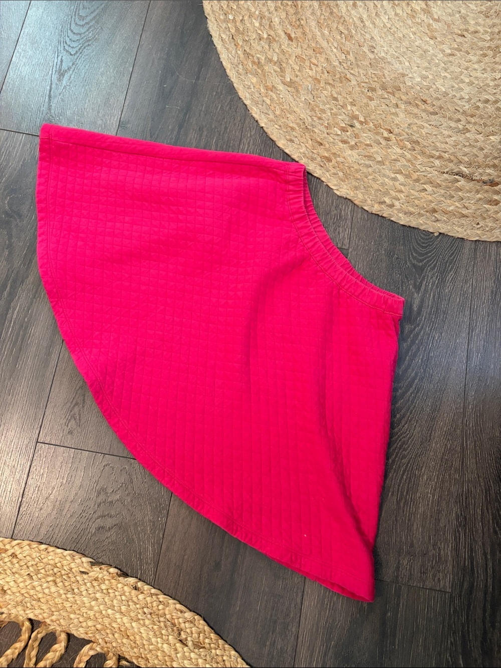 Hanna Andersson Hot Pink Asymmetrical Skirt size 10